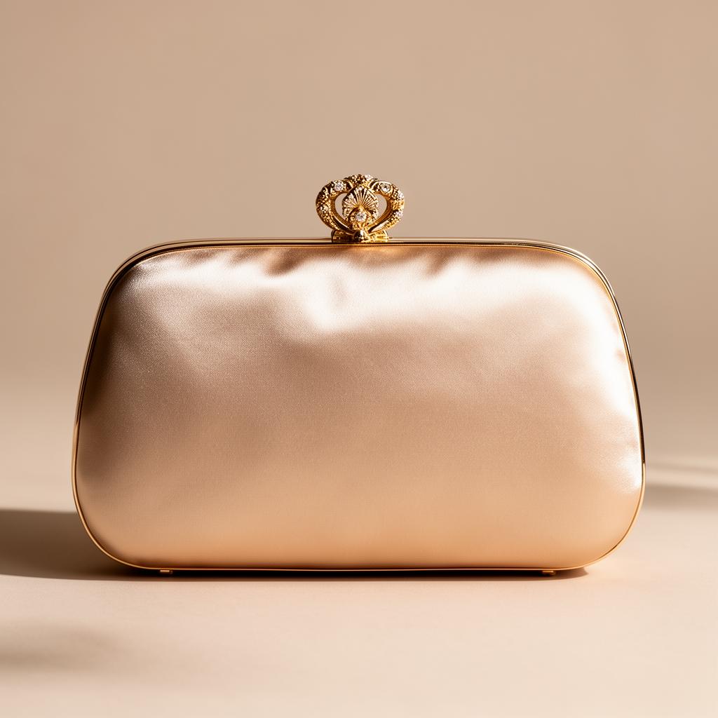 Champagne — Pochette satin